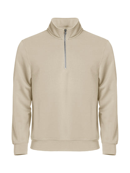 Clique Basic Half Zip Sweatshirt | Unisex Half-Zip Sweater | Durable | Soft | 14 Colours | XS-5XL