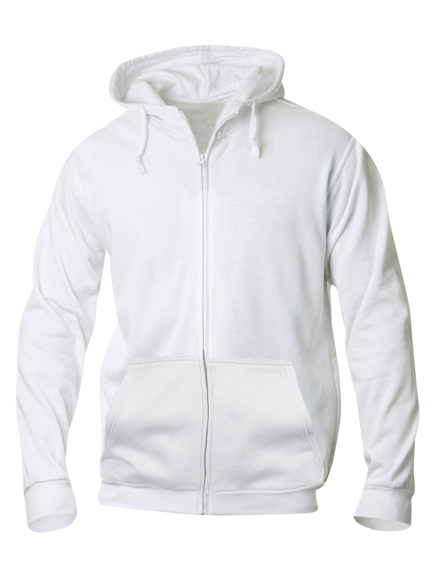 Clique Basic Zip-Up Hoodie | Men's | Medium Weight Hooded Jacket | 9 Colours | XS-5XL