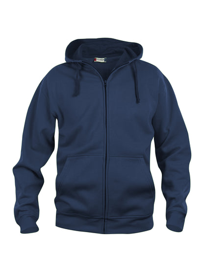 Clique Basic Zip-Up Hoodie | Men's | Medium Weight Hooded Jacket | 9 Colours | XS-5XL
