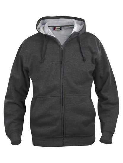 Clique Basic Zip-Up Hoodie | Men's | Medium Weight Hooded Jacket | 9 Colours | XS-5XL