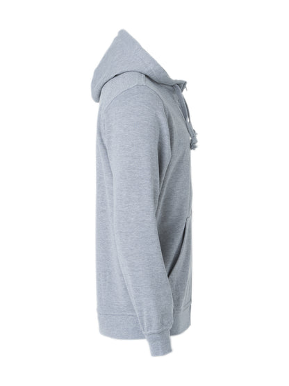 Clique Basic Zip-Up Hoodie | Men's | Medium Weight Hooded Jacket | 9 Colours | XS-5XL