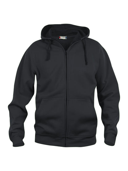 Clique Basic Zip-Up Hoodie | Men's | Medium Weight Hooded Jacket | 9 Colours | XS-5XL
