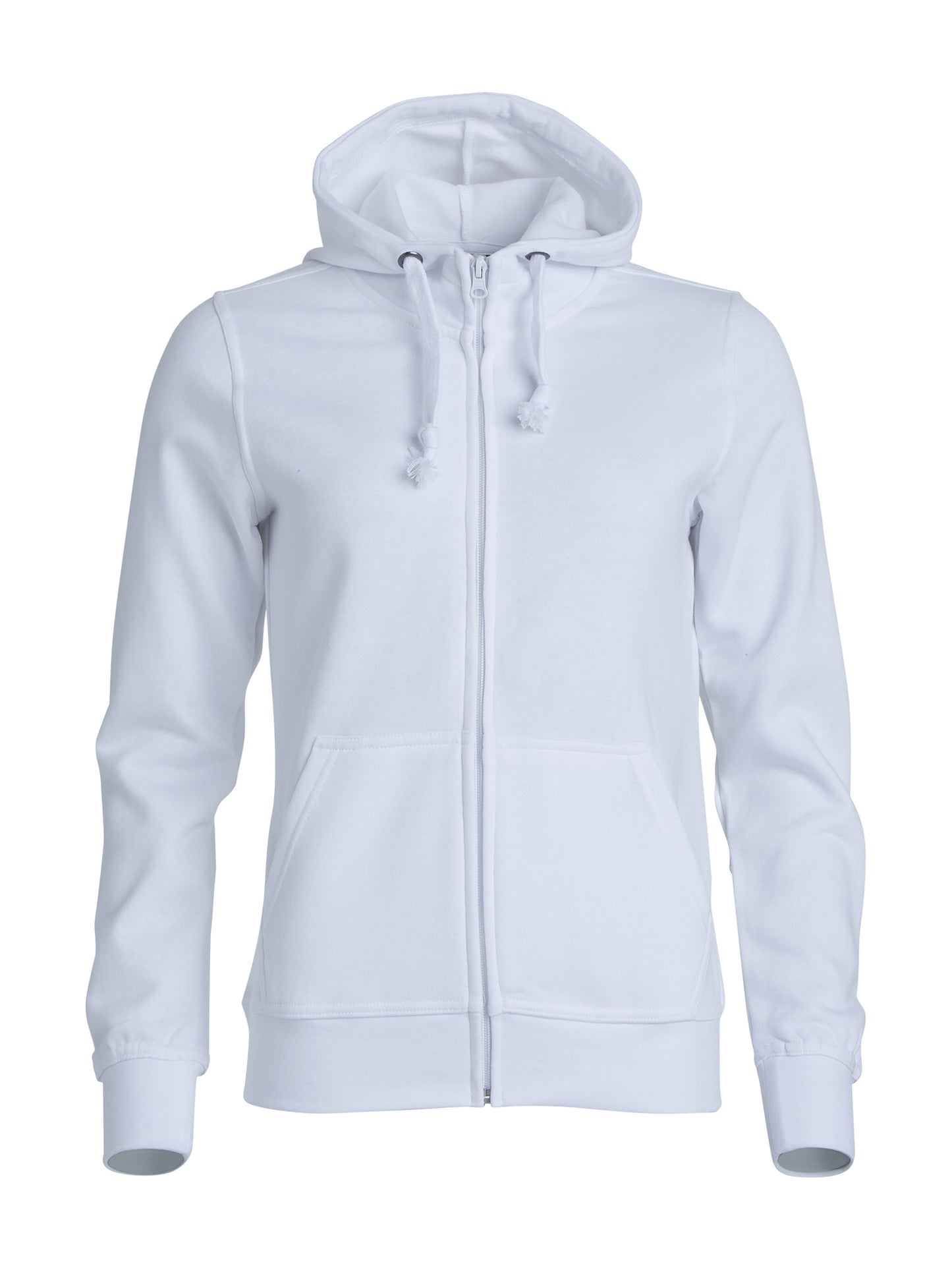 Clique Basic Zip-Up Hoodie | Ladies | Medium Weight Hooded Jacket | 9 Colours | XS-2XL