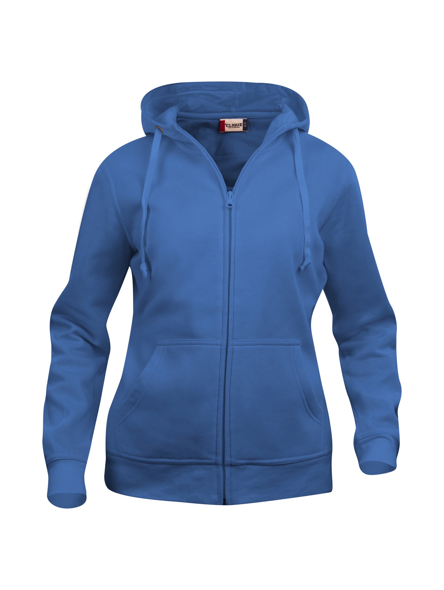 Clique Basic Zip-Up Hoodie | Ladies | Medium Weight Hooded Jacket | 9 Colours | XS-2XL