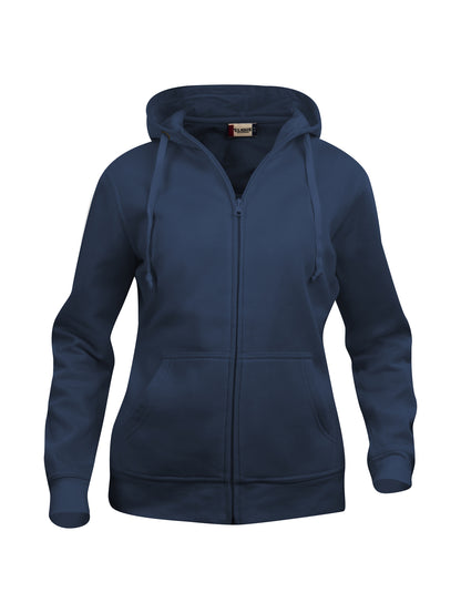 Clique Basic Zip-Up Hoodie | Ladies | Medium Weight Hooded Jacket | 9 Colours | XS-2XL