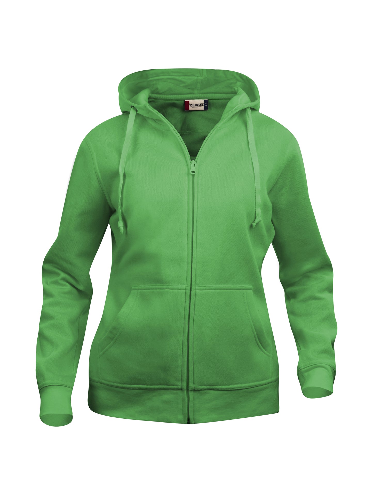 Clique Basic Zip-Up Hoodie | Ladies | Medium Weight Hooded Jacket | 9 Colours | XS-2XL