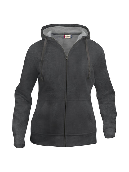 Clique Basic Zip-Up Hoodie | Ladies | Medium Weight Hooded Jacket | 9 Colours | XS-2XL