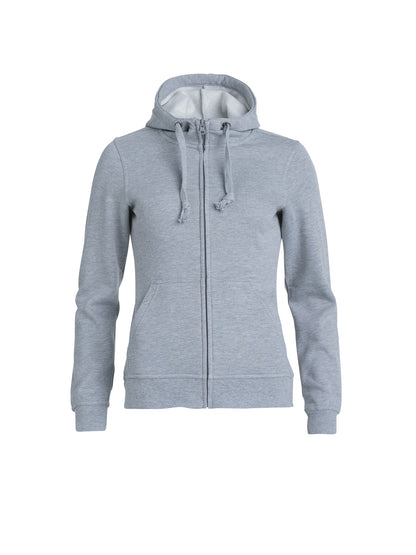 Clique Basic Zip-Up Hoodie | Ladies | Medium Weight Hooded Jacket | 9 Colours | XS-2XL