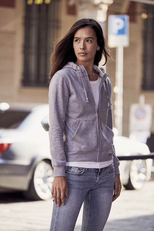 Clique Basic Zip-Up Hoodie | Ladies | Medium Weight Hooded Jacket | 9 Colours | XS-2XL