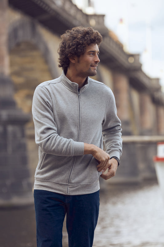 Clique Basic Zip Sweatshirt | Men's Full-Zip Sweater | Durable | Soft | 9 Colours | XS-5XL