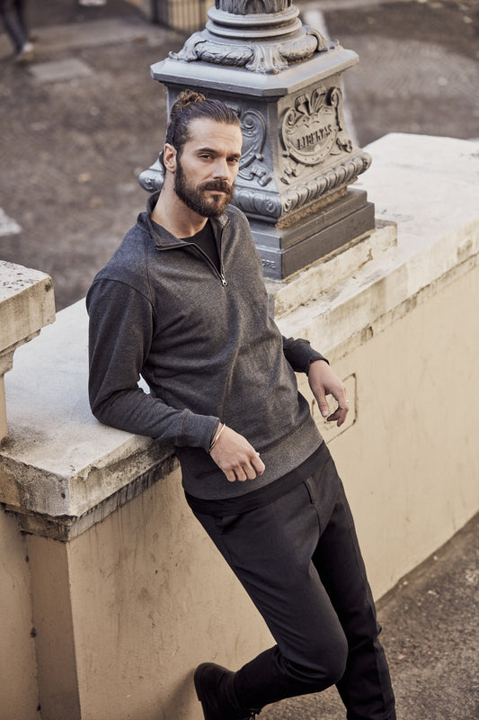 Clique Classic Half Zip Sweatshirt | Unisex | Quarter Zip Sweater | 5 Colours | XS-5XL