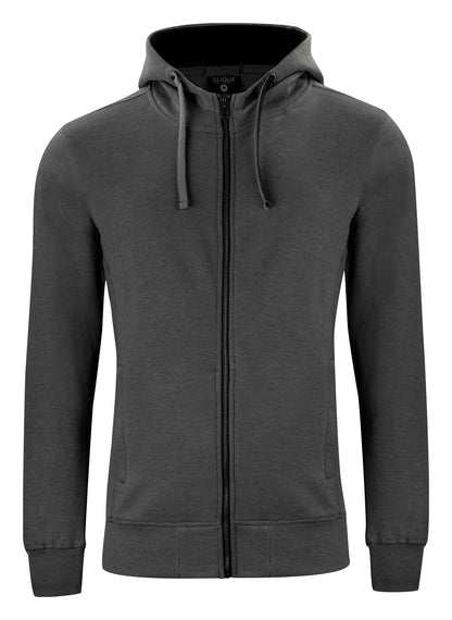 Clique Classic Men's Zip-Up Hoodie | Heavyweight Hooded Jacket | 7 Colours | XS-5XL