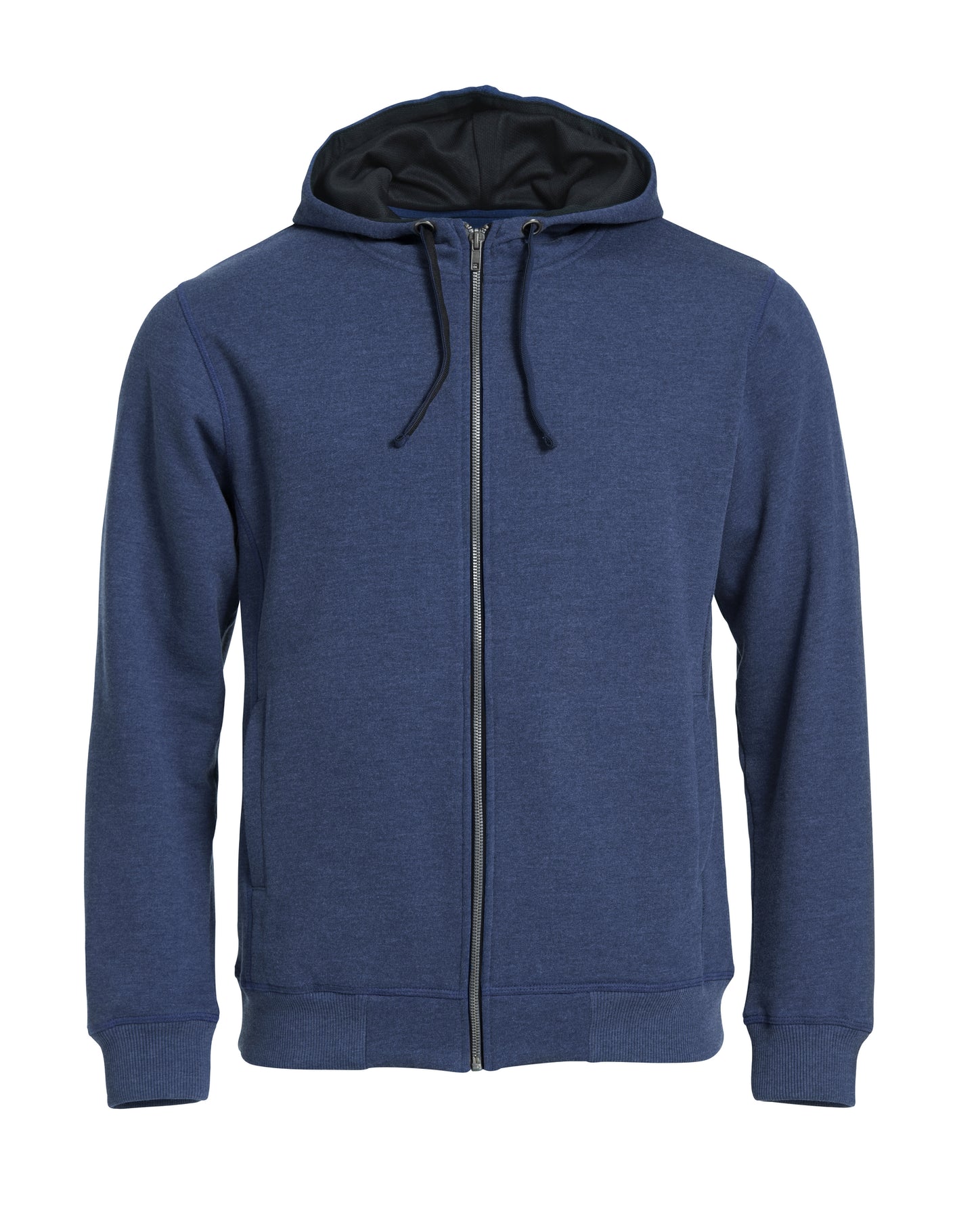 Clique Classic Men's Zip-Up Hoodie | Heavyweight Hooded Jacket | 7 Colours | XS-5XL