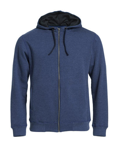 Clique Classic Men's Zip-Up Hoodie | Heavyweight Hooded Jacket | 7 Colours | XS-5XL