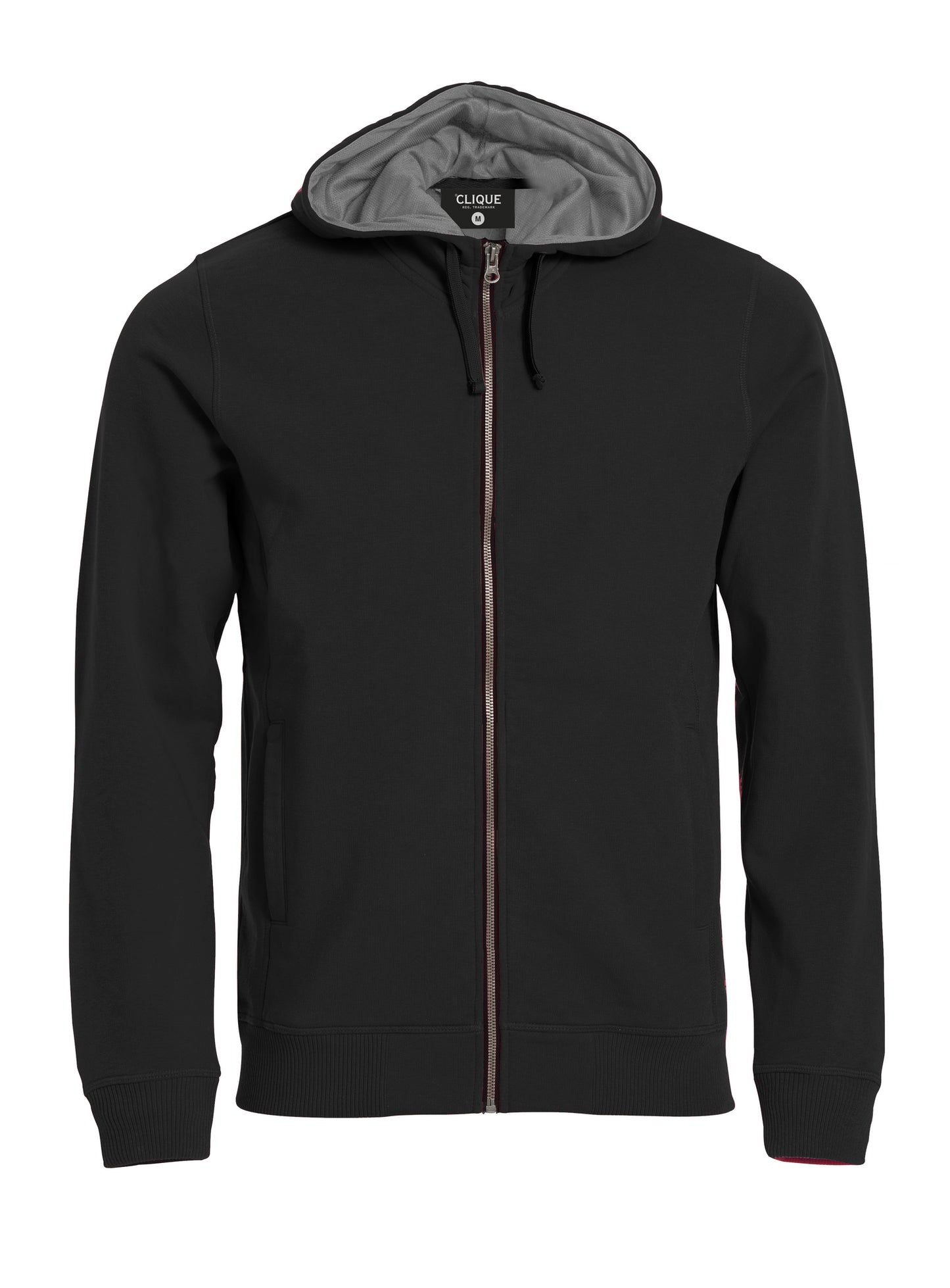 Clique Classic Men's Zip-Up Hoodie | Heavyweight Hooded Jacket | 7 Colours | XS-5XL