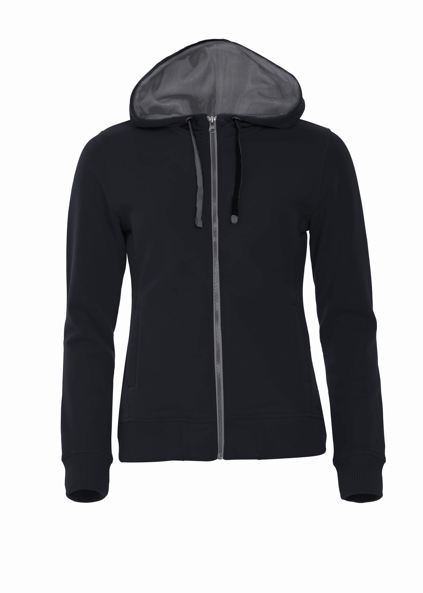 Clique Classic Ladies Zip-Up Hoodie | Heavyweight Hooded Jacket | 7 Colours | XS-2XL