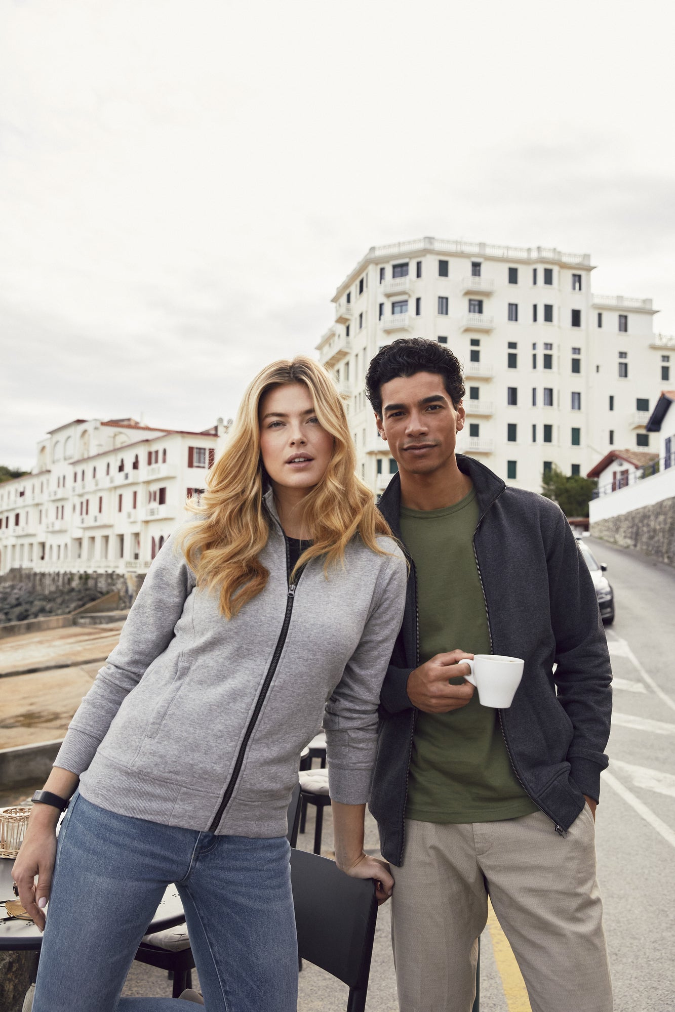 Clique Classic Men's Zip Sweatshirt | Full-Zip Sweater | Cotton Blend | 5 Colours | XS-5XL