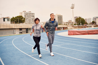 Clique Odessa Unisex Track Pants | Athletic Joggers | Zip Pockets | Grey or Black | XS-2XL