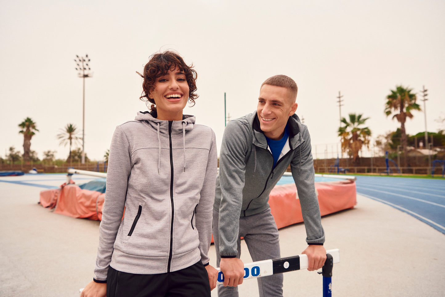 Clique Odessa Unisex Track Pants | Athletic Joggers | Zip Pockets | Grey or Black | XS-2XL