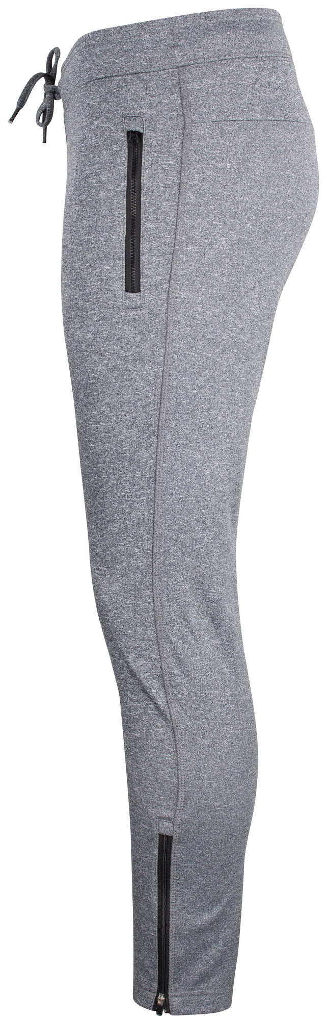 Clique Odessa Unisex Track Pants | Athletic Joggers | Zip Pockets | Grey or Black | XS-2XL