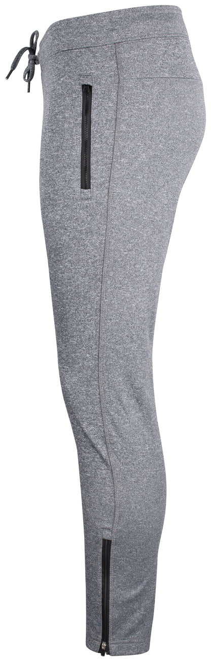 Clique Odessa Unisex Track Pants | Athletic Joggers | Zip Pockets | Grey or Black | XS-2XL