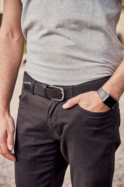 Clique 5-Pocket Men's Stretch Trousers | Twill Cotton | 3 Colours | XS-5XL