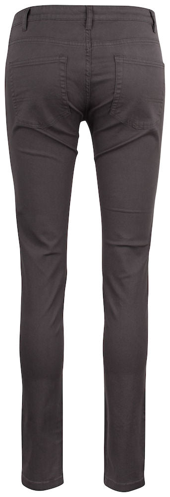 Ladies Stretch Trousers Cotton 5 Pockets Logo Free Clothing