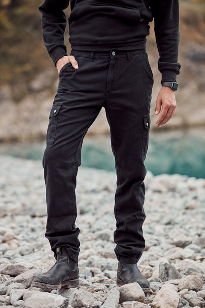 Clique Cargo Trousers | Unisex | Cotton | Leg Pockets | Cargo Pants | 3 Colours | XS-5XL