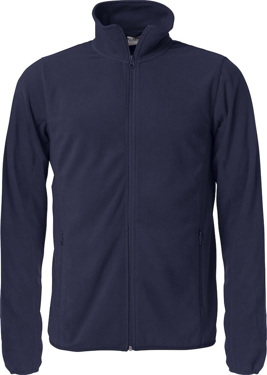 Clique Basic Micro Fleece Jacket | Mens Lightweight Zipped Fleece | 4 Colours | XS-4XL - Fleece - Logo Free Clothing