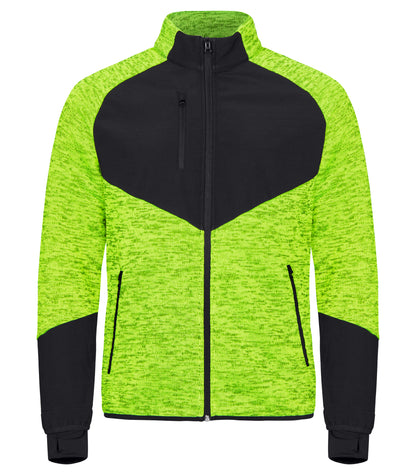 Clique Haines Fleece Jacket | Men's Hybrid Fleece | Softshell Panels | 4 Colours | XS-3XL - Fleece - Logo Free Clothing