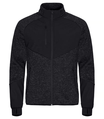 Clique Haines Fleece Jacket | Men's Hybrid Fleece | Softshell Panels | 4 Colours | XS-3XL - Fleece - Logo Free Clothing