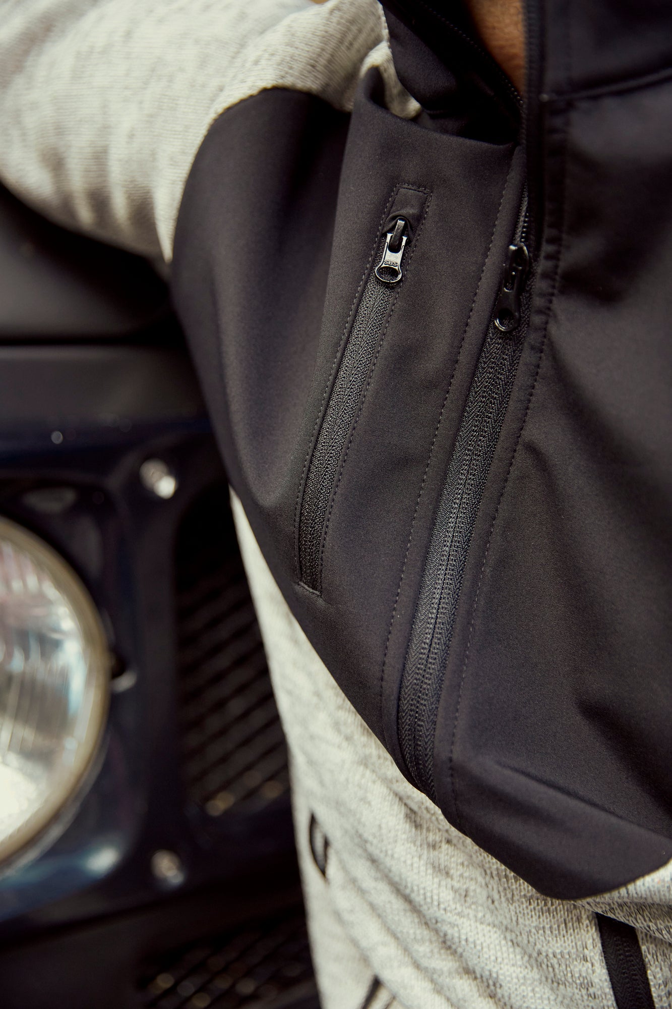 Clique Haines Fleece Jacket | Men's Hybrid Fleece | Softshell Panels | 4 Colours | XS-3XL - Fleece - Logo Free Clothing