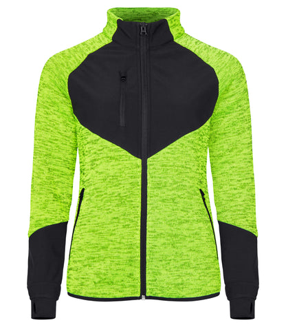 Clique Haines Fleece Jacket | Ladies Hybrid Fleece | Softshell Panels | 4 Colours | XS-2XL - Fleece - Logo Free Clothing
