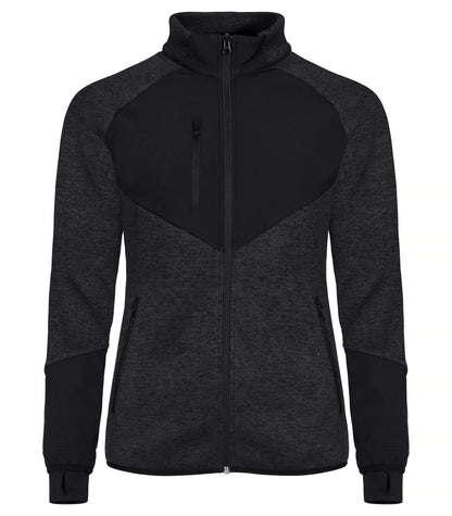 Clique Haines Fleece Jacket | Ladies Hybrid Fleece | Softshell Panels | 4 Colours | XS-2XL - Fleece - Logo Free Clothing