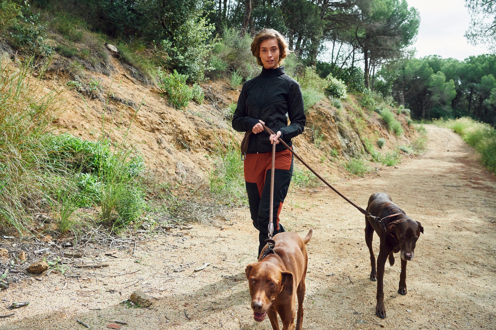 Clique Haines Fleece Jacket | Ladies Hybrid Fleece | Softshell Panels | 4 Colours | XS-2XL - Fleece - Logo Free Clothing