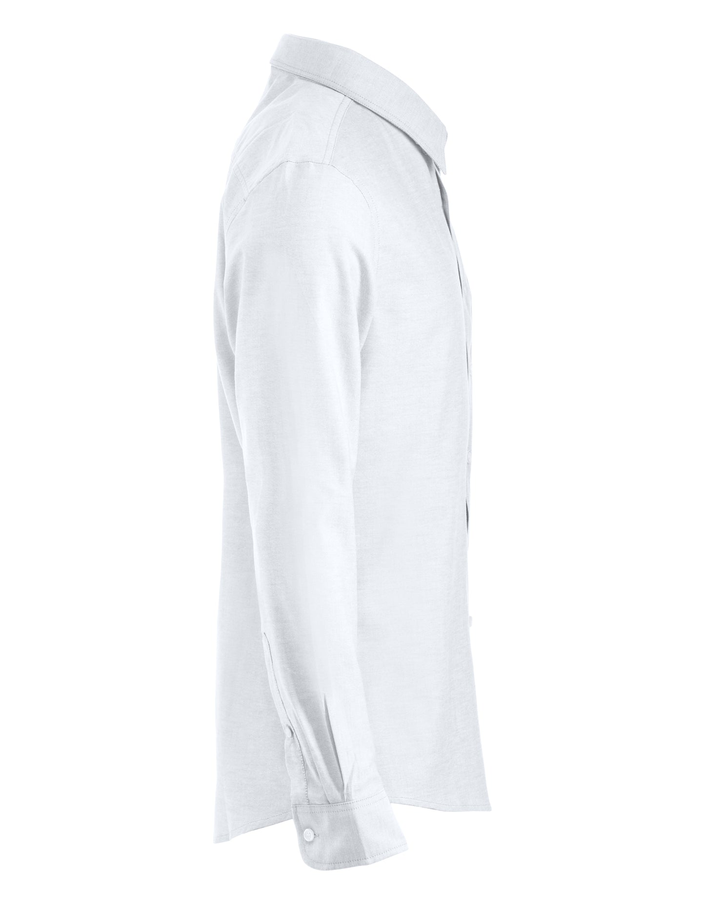 Clique Oxford Men's Shirt | Long Sleeve | Collar | Easy Care Cotton | 3 Colours | S-4XL