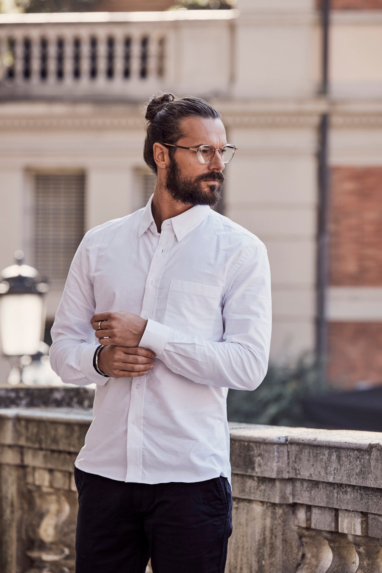 Clique Oxford Men's Shirt | Long Sleeve | Collar | Easy Care Cotton | 3 Colours | S-4XL