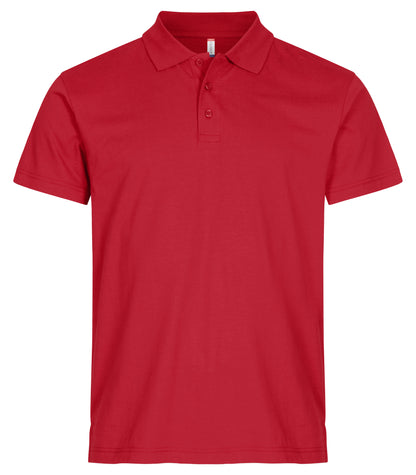 Clique Basic Men's Polo Shirt | Cotton Polo Top | Flat Knit Collar | 14 Colours | S-4XL