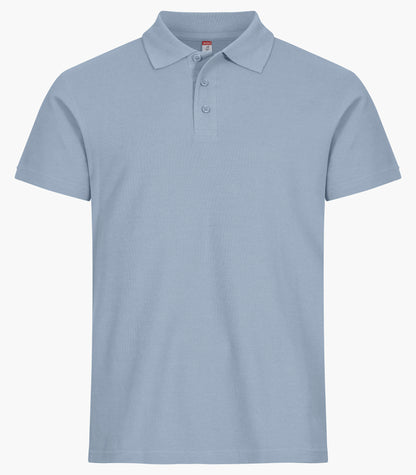 Clique Basic Men's Polo Shirt | Cotton Polo Top | Flat Knit Collar | 14 Colours | S-4XL