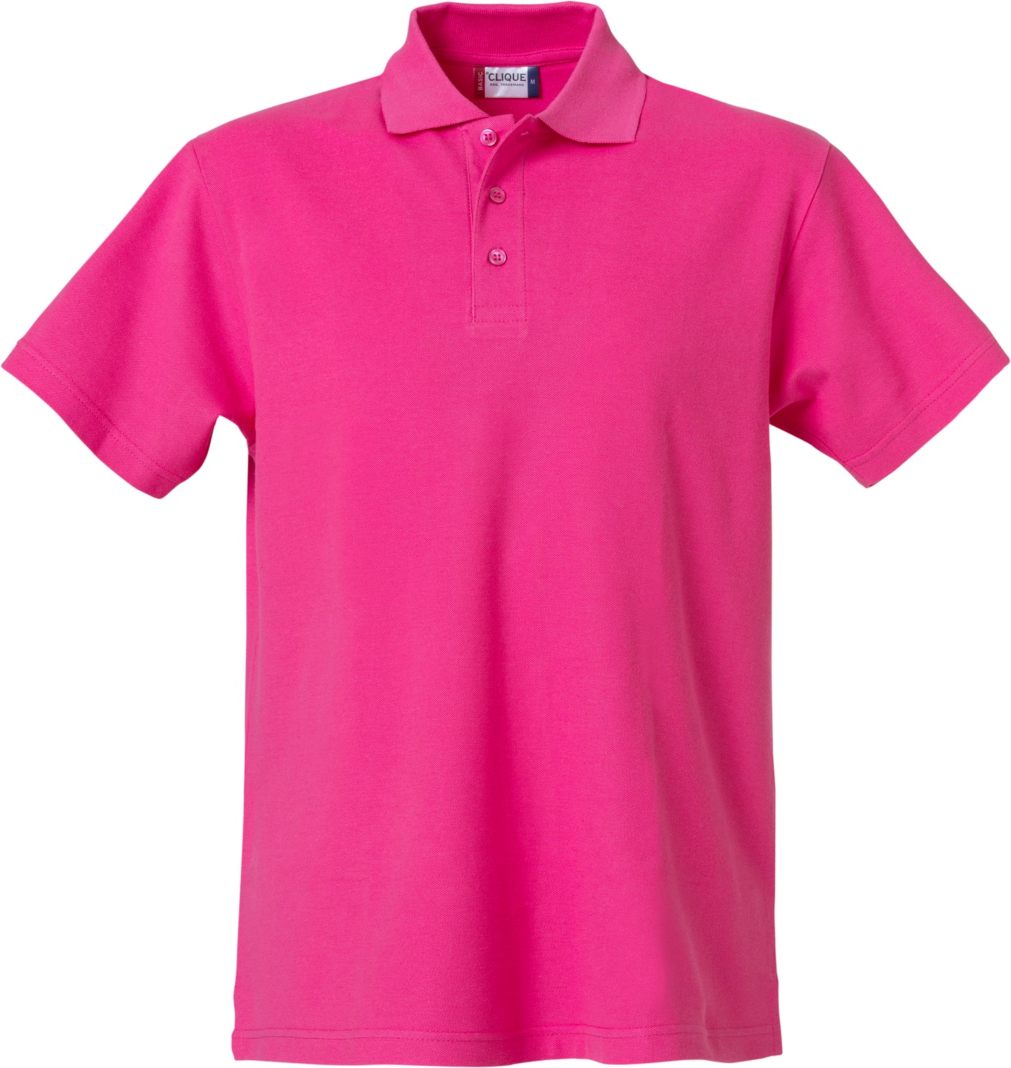 Clique Basic Men's Polo Shirt | Cotton Polo Top | Flat Knit Collar | 14 Colours | S-4XL
