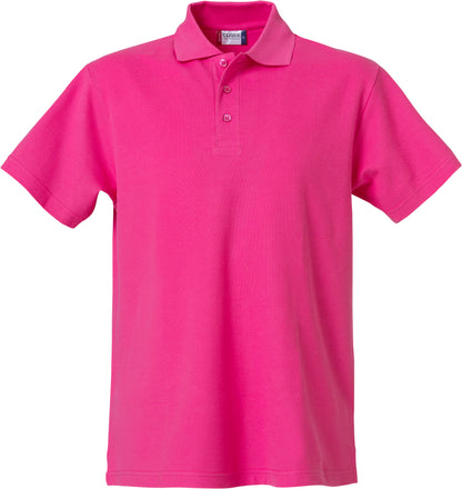 Clique Basic Men's Polo Shirt | Cotton Polo Top | Flat Knit Collar | 14 Colours | S-4XL