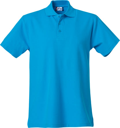 Clique Basic Men's Polo Shirt | Cotton Polo Top | Flat Knit Collar | 14 Colours | S-4XL