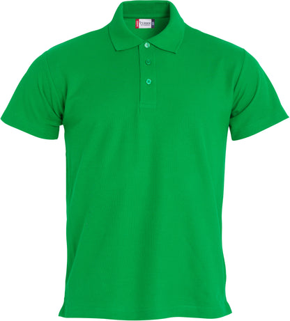 Clique Basic Men's Polo Shirt | Cotton Polo Top | Flat Knit Collar | 14 Colours | S-4XL