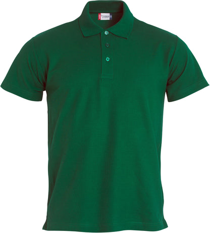 Clique Basic Men's Polo Shirt | Cotton Polo Top | Flat Knit Collar | 14 Colours | S-4XL