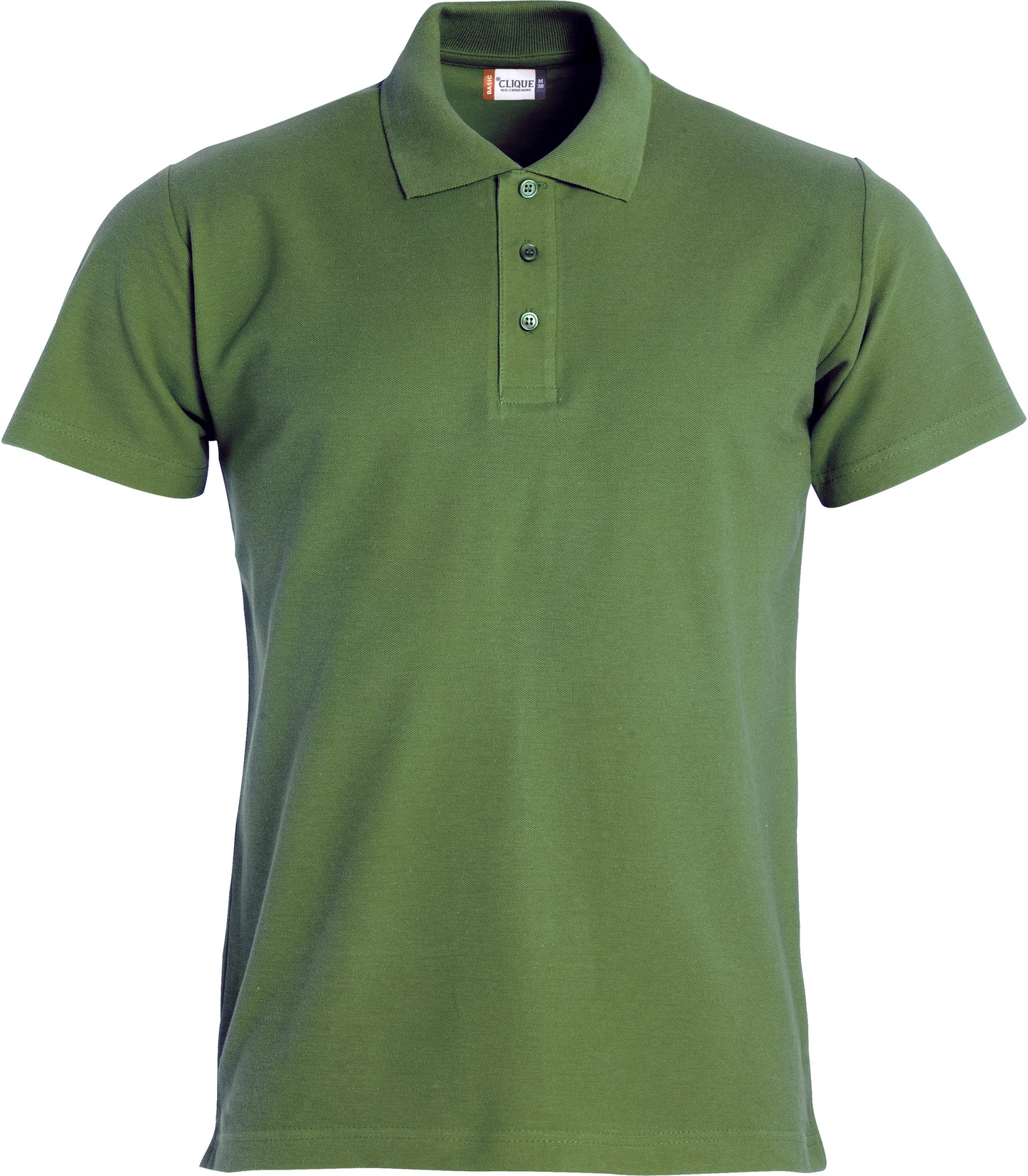 Clique Basic Men's Polo Shirt | Cotton Polo Top | Flat Knit Collar | 14 Colours | S-4XL