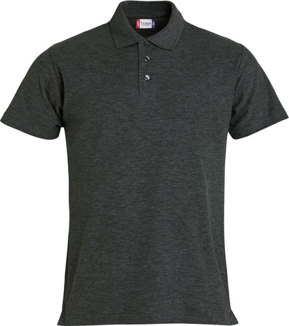Clique Basic Men's Polo Shirt | Cotton Polo Top | Flat Knit Collar | 14 Colours | S-4XL
