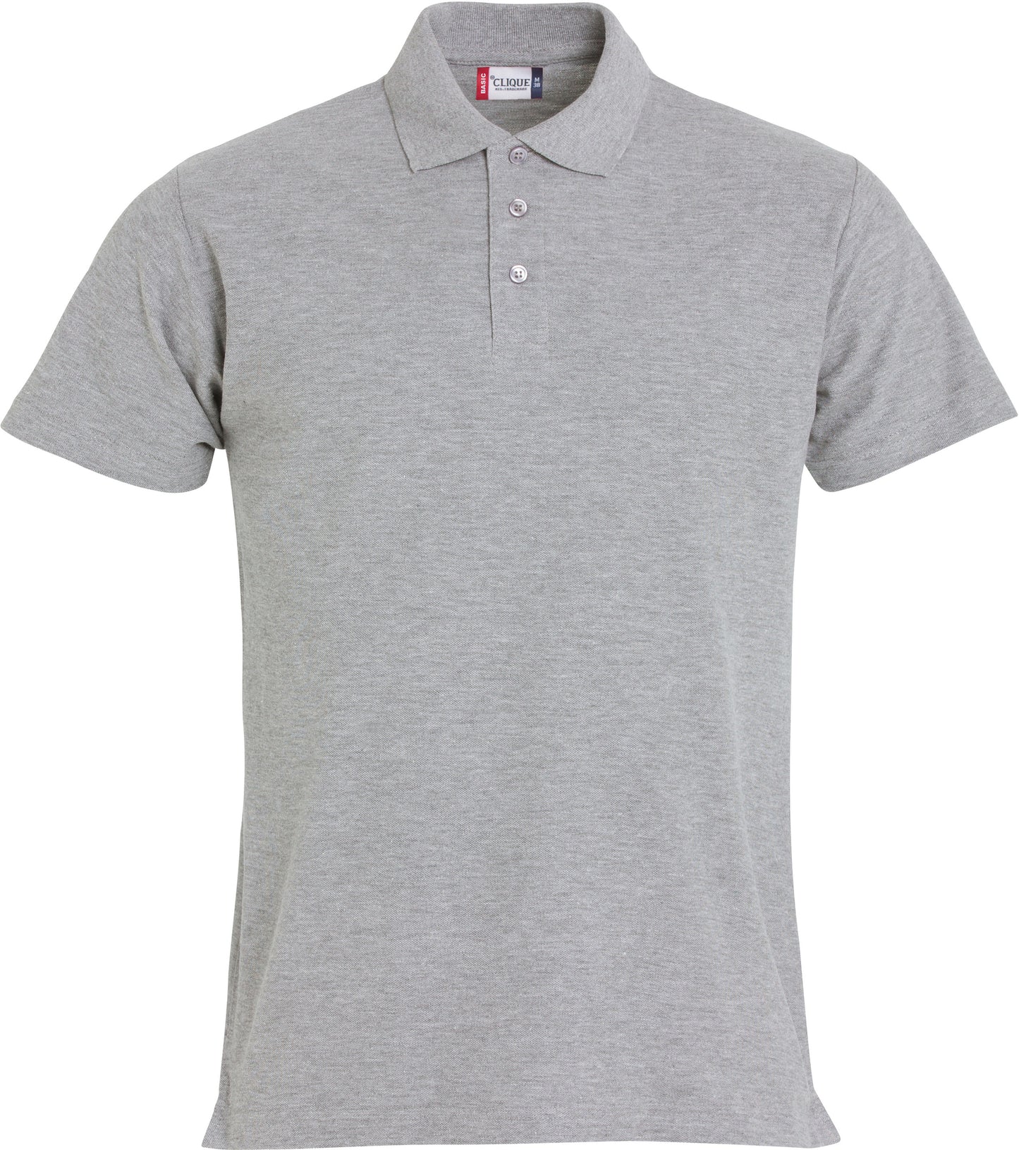 Clique Basic Men's Polo Shirt | Cotton Polo Top | Flat Knit Collar | 14 Colours | S-4XL
