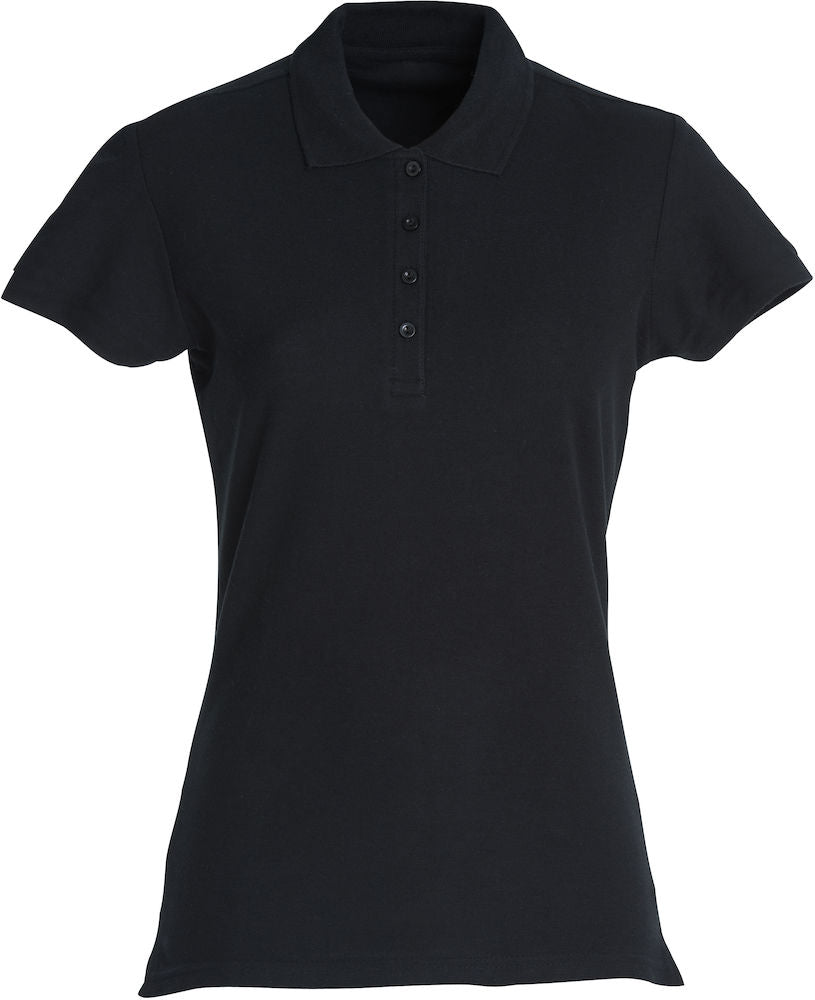 Clique Basic Ladies Polo Shirt | Cotton Polo Top | Flat Knit Collar | 16 Colours | XS-2XL