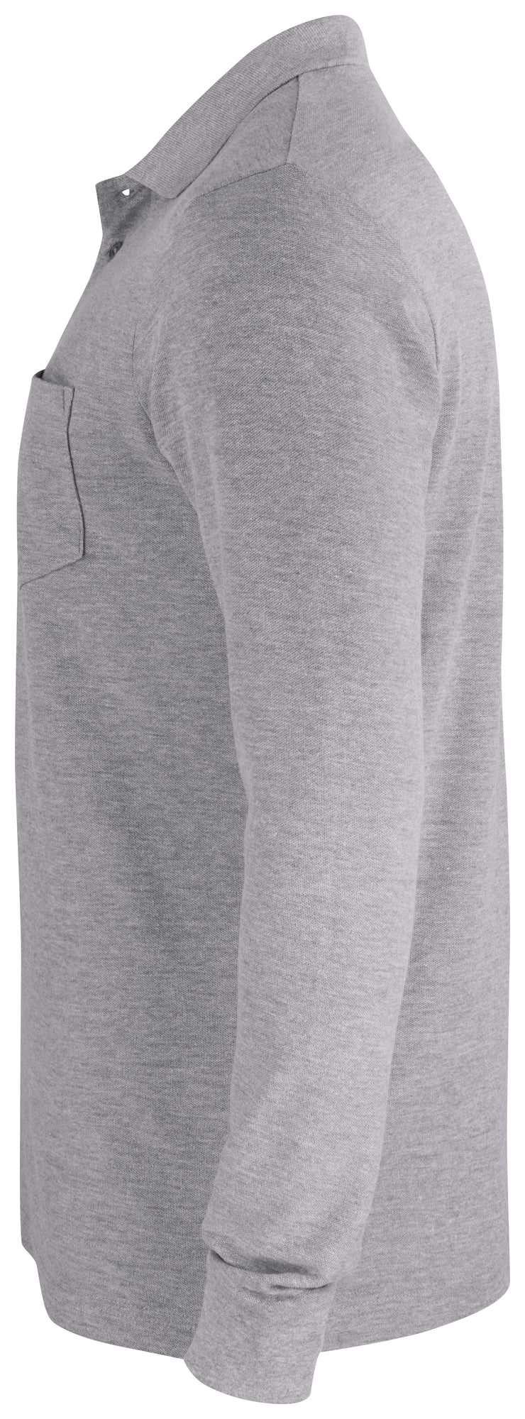 Clique Basic Pocket Polo Shirt | Long Sleeve | Unisex | Ringspun Cotton | 6 Colours | XS-4XL