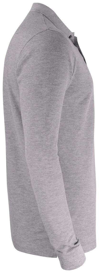 Clique Basic Pocket Polo Shirt | Long Sleeve | Unisex | Ringspun Cotton | 6 Colours | XS-4XL